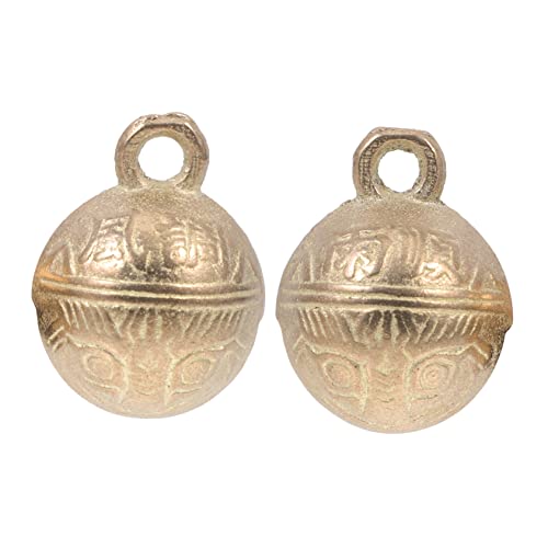 Abaodam 2 Stück Tigerkopf Glocke Haustier Glocken Hundeglocke Für Das Töpfchentraining Anhänger Hängende Kupfer Abaodam 2 Stück Tigerkopf Glocke Haustier Glocken Hundeglocke Für Das Töpfchentraining Anhänger Hängende Kupfer von Abaodam