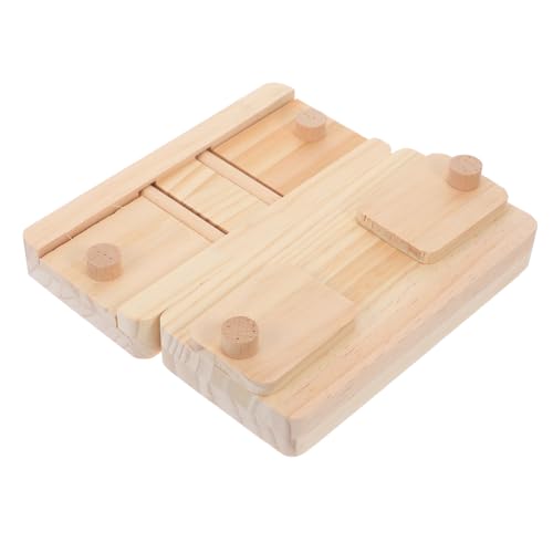 Abaodam 2 Stück zum Entdecken von Hamsterfutter Hamster Tierpuzzle Nahrungssuche Kaninchen Hamster behandelt verstecktes Hamster Futter verstecken von Abaodam
