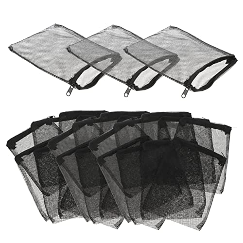 Abaodam 20 Stück Aquarium Filterbeutel Schwarz Wiederverwendbar für Fischtank Effektive Mechanische Filtration für DIY Filter und Sumpfbecken Abaodam 20 Stück Aquarium Filterbeutel Schwarz Wiederverwendbar für Fischtank Effektive Mechanische Filtration für DIY Filter und Sumpfbecken von Abaodam