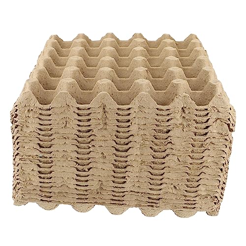 Abaodam 20 Stück Biologisch Abbaubare Papier Pulp Eierflachbox für Insektenzucht Teiliges Set für Zuchtstationen Heim für Insektenkolonien Zufällige Farbe Zufällige Farbe von Abaodam