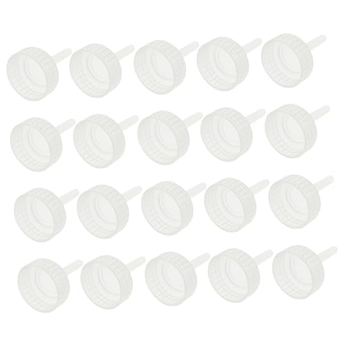 Abaodam 20 Stück Artemia Inkubator Flasche Caps Selbstgemacht Flaschendeckel Für Garnelenbrüter Kunststoff Leicht Zu Reinigen Zubehör Für Aquarien Und Fischteiche Sicherer Und von Abaodam