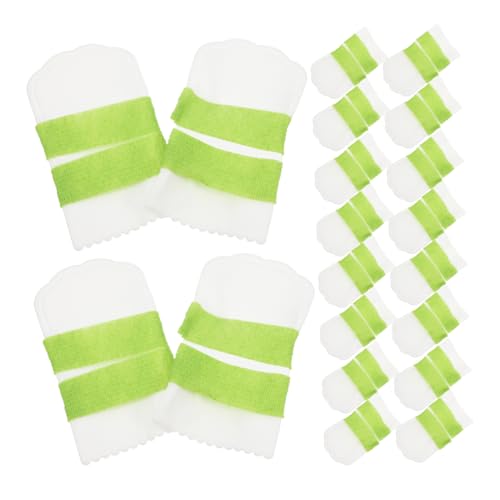 Abaodam 20 Stück Hunde-Regenstiefel Und Nicht-hundeschuhe Booties Beinschützer von Abaodam