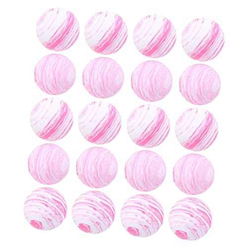 Abaodam 20 Stück Eva Bouncy Ball für Haustiere Kreatives für Katzen und Hunde Interaktive Beschäftigung für Drinnen und Draußen von Abaodam