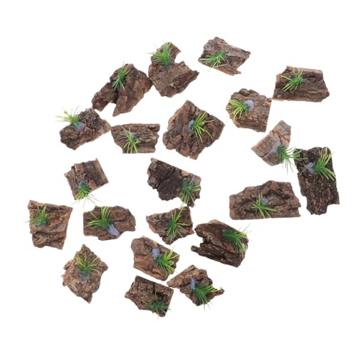 Abaodam 20 Stück Teiliges Natürliches Korkrinden Reptilien-Terrarium Realistisches Baumrinden-dekor Stabiler Leichter Hintergrund für Schlangen Echsen Schildkröten Einfache Pflege Abaodam 20 Stück Teiliges Natürliches Korkrinden Reptilien-Terrarium Realistisches Baumrinden-dekor Stabiler Leichter Hintergrund für Schlangen Echsen Schildkröten Einfache Pflege von Abaodam
