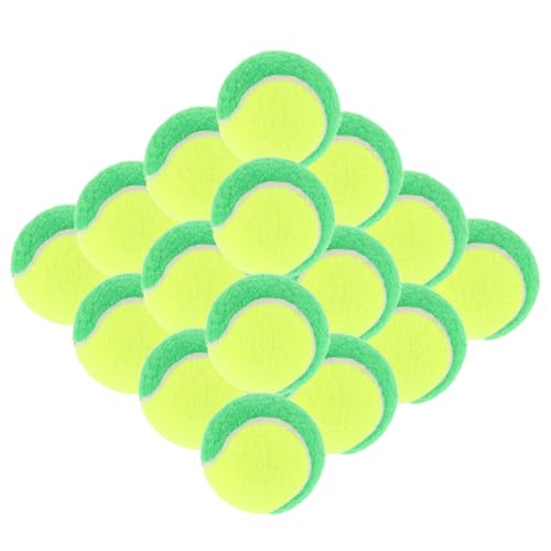 Abaodam 20 Stück Tennistraining Requisiten kleine Bälle für Hunde Gummispielzeug für Haustiere Ballspielzeug für Hunde Interaktive Hundebälle Welpenball Hundekauball Green Abaodam 20 Stück Tennistraining Requisiten kleine Bälle für Hunde Gummispielzeug für Haustiere Ballspielzeug für Hunde Interaktive Hundebälle Welpenball Hundekauball Green von Abaodam