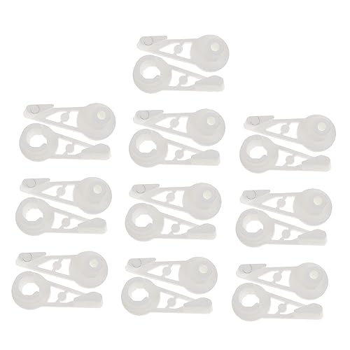 Abaodam 20 Stück Pflanzen Bieger Clips 360° Einstellbar für Pflanzenstütztraining Robuste Kunststoff Pflanzenstützklammern für Garten und Pflanzenpflege Abaodam 20 Stück Pflanzen Bieger Clips 360° Einstellbar für Pflanzenstütztraining Robuste Kunststoff Pflanzenstützklammern für Garten und Pflanzenpflege von Abaodam
