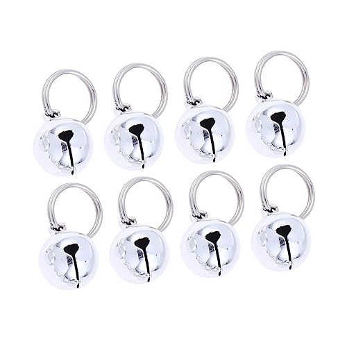 Abaodam 20Stücke Metall Haustierglocken Zubehör für Hundehalsband und Katzenschmuck Silber Verstellbare Sicherheits Schnalle Süßes Design Langlebig für Tägliche Aktivitäten Abaodam 20Stücke Metall Haustierglocken Zubehör für Hundehalsband und Katzenschmuck Silber Verstellbare Sicherheits Schnalle Süßes Design Langlebig für Tägliche Aktivitäten von Abaodam