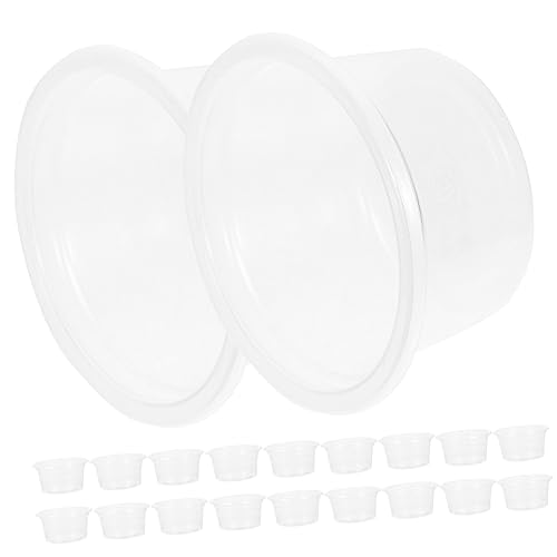 Abaodam 20Stücke Teiliges Transparente Reptilienwasserschalen Multifunktionale Futter und Trinkbecher für Reptilien für Geckos Schlangen und Schildkröten Design Abaodam 20Stücke Teiliges Transparente Reptilienwasserschalen Multifunktionale Futter und Trinkbecher für Reptilien für Geckos Schlangen und Schildkröten Design von Abaodam
