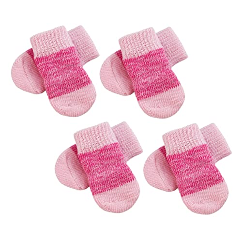 Abaodam 2Sätze rutschfeste Elastische Hundesocken für Kleine bis Mittelgroße Haustiere Atmungsaktives Design Pfotenschützend für Drinnen und Draußen Stilvolles und Sicheres Abaodam 2Sätze rutschfeste Elastische Hundesocken für Kleine bis Mittelgroße Haustiere Atmungsaktives Design Pfotenschützend für Drinnen und Draußen Stilvolles und Sicheres von Abaodam