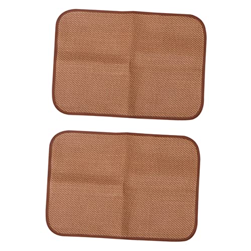 Abaodam 2Stücke Atmungsaktive Hund Rattan Bambusmatte Kühlmatte für Haustiere Geeignet für Sommer Verhindert Überhitzung Langlebiges Material für Hunde und Katzen Abaodam 2Stücke Atmungsaktive Hund Rattan Bambusmatte Kühlmatte für Haustiere Geeignet für Sommer Verhindert Überhitzung Langlebiges Material für Hunde und Katzen von Abaodam