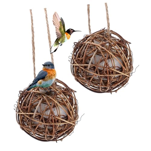 Abaodam 2Stücke Hängendes Vogelhäuschen Outdoor Nisthaus Für Wilde Nistmaterial Für Garten Abaodam 2Stücke Hängendes Vogelhäuschen Outdoor Nisthaus Für Wilde Nistmaterial Für Garten von Abaodam