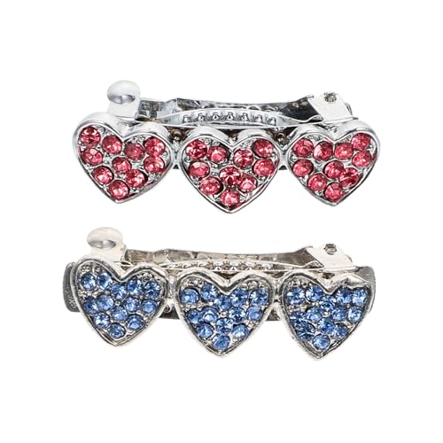 Abaodam 2Stücke Hundehalsband Haarschmuck mit Funkelnden Rhinestones Dekorative Haarnadeln für Haustiere für Partys und Besondere Anlässe Abaodam 2Stücke Hundehalsband Haarschmuck mit Funkelnden Rhinestones Dekorative Haarnadeln für Haustiere für Partys und Besondere Anlässe von Abaodam
