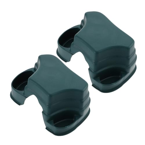 Abaodam 2Stücke Multifunktionale Schildkröten Mit Futter Und Wasserschale Für Reptilien Für Terrarien Und Aquarien Hochwertiges Kunstoffdesign Für Sicheres Versteck von Abaodam