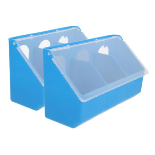 Abaodam 2stücke Taubenfutter-hängebox Aus Kunststoff Design Für Futter Wasser Und Sand Taubenschlag Sauber Und Praktisch von Abaodam