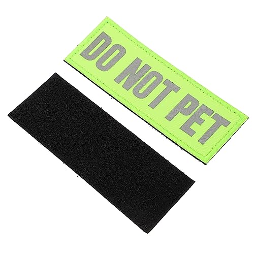 Abaodam 2Stücke Reflektierender Service Hundepatch Do Not Pet für Hundewesten Sicherheitsaufkleber für Abnehmbar und Langlebig für Verschiedene Einsatzmöglichkeiten Abaodam 2Stücke Reflektierender Service Hundepatch Do Not Pet für Hundewesten Sicherheitsaufkleber für Abnehmbar und Langlebig für Verschiedene Einsatzmöglichkeiten von Abaodam