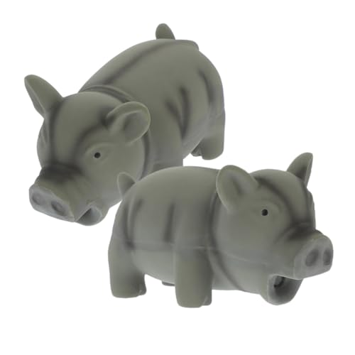 Abaodam 2Stücke Robustem Material Quetschspielzeug Schweineform Für Kleine Fördert Interaktion Und Zahnpflege Langlebig Und Kauen Abaodam 2Stücke Robustem Material Quetschspielzeug Schweineform Für Kleine Fördert Interaktion Und Zahnpflege Langlebig Und Kauen von Abaodam