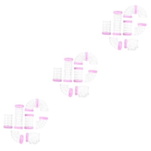 Abaodam 3 Sätze DIY Hamster Tunnel Teiliges Röhrenset Verbinden für Hamsterkäfig Robustes Zubehör zur Einfachen Sicheres zur Erweiterung Hamsterlabyrinths Abaodam 3 Sätze DIY Hamster Tunnel Teiliges Röhrenset Verbinden für Hamsterkäfig Robustes Zubehör zur Einfachen Sicheres zur Erweiterung Hamsterlabyrinths von Abaodam