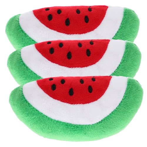 Abaodam 3 Stück Teiliges Interaktive Plüschspielzeuge für Kleine Niedliches Wassermelonen Design für Welpen Kausichere Spielzeuge Bewegung Abaodam 3 Stück Teiliges Interaktive Plüschspielzeuge für Kleine Niedliches Wassermelonen Design für Welpen Kausichere Spielzeuge Bewegung von Abaodam
