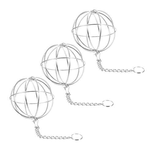 Abaodam 3 Stück Teiliges Kaninchen Futterspender aus Edelstahl mit Hängender Futterkugel für Kleintiere Wie Hasen Meerschweinchen und Hamster Langlebig und Platzsparend Fördert Abaodam 3 Stück Teiliges Kaninchen Futterspender aus Edelstahl mit Hängender Futterkugel für Kleintiere Wie Hasen Meerschweinchen und Hamster Langlebig und Platzsparend Fördert von Abaodam