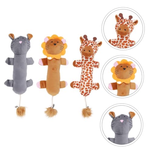 Abaodam 3 Stück Teiliges Katzenspielzeug Set Cartoon Beißspielzeug Zahnen aus Hochwertigem Plüsch Bissfestes Molaren Training Katzen Geeignet für Kätzchen und Erwachsene Katzen Abaodam 3 Stück Teiliges Katzenspielzeug Set Cartoon Beißspielzeug Zahnen aus Hochwertigem Plüsch Bissfestes Molaren Training Katzen Geeignet für Kätzchen und Erwachsene Katzen von Abaodam