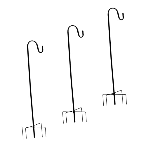 Abaodam 3 Stücke Gartenhaken Haken Im Boden Gartenfahnenhaken Gartenschäferhaken Robuster Hirtenhaken Dekorativer Outdoor-haken Hängestange Für Den Hof Black Eisen Abaodam 3 Stücke Gartenhaken Haken Im Boden Gartenfahnenhaken Gartenschäferhaken Robuster Hirtenhaken Dekorativer Outdoor-haken Hängestange Für Den Hof Black Eisen von Abaodam