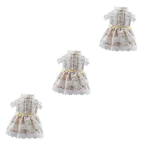 Abaodam 3 Stücke Welpen Blumenkleid Rock Hund Modische Hundekleidung Für Hunde Abaodam 3 Stücke Welpen Blumenkleid Rock Hund Modische Hundekleidung Für Hunde von Abaodam