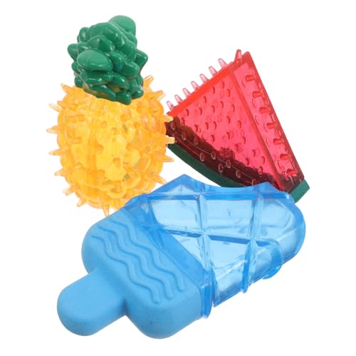 Abaodam 3-teiliges Kühlspielzeug Für Hunde: Zahnungsspielzeug Für Welpen in Wassermelonen- Und Ananasform, Gefrierendes Kauspielzeug Für Hunde Für Den Sommer, Robustes Abaodam 3-teiliges Kühlspielzeug Für Hunde: Zahnungsspielzeug Für Welpen in Wassermelonen- Und Ananasform, Gefrierendes Kauspielzeug Für Hunde Für Den Sommer, Robustes von Abaodam