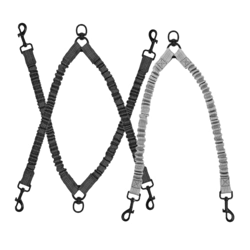 Abaodam 3Stücke Reflektierende Hundeleine für Elastische Outdoor Hundeleine Verstellbar Komfortabel und Langlebig für und Sicheres Führen von Haustieren von Abaodam