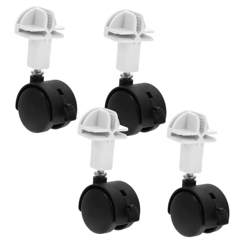 Abaodam 4 Pcs Katzen Cage Casters Haustier Käfigräder Möbel Rad Ersatz Haustier Käfig Schwenkstamm Casters Spinnerräder Für Haustierkisten Und Zwinger von Abaodam