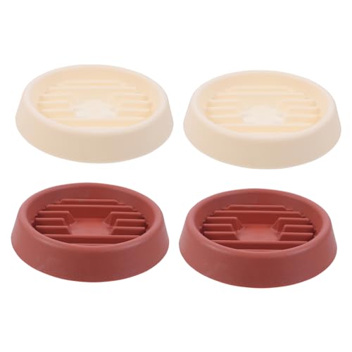 Abaodam 4 Stück Atmungsaktive Untersetzer für Blumentöpfe Wasserauffangschalen Dickem Material rutschfest und Uv für Gartenbedarf und Pflege von Pflanzen von Abaodam