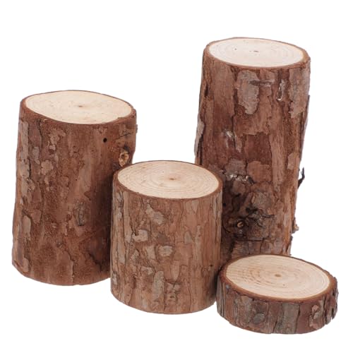 Abaodam 4stücke Naturholz Baumstumpf Für Hamsterkäfig Rustikale Miniatur Dekoration Handwerk Aus Mit Rinde Passend Für Terrarium Und Lebensraum Kleiner Tiere Abaodam 4stücke Naturholz Baumstumpf Für Hamsterkäfig Rustikale Miniatur Dekoration Handwerk Aus Mit Rinde Passend Für Terrarium Und Lebensraum Kleiner Tiere von Abaodam