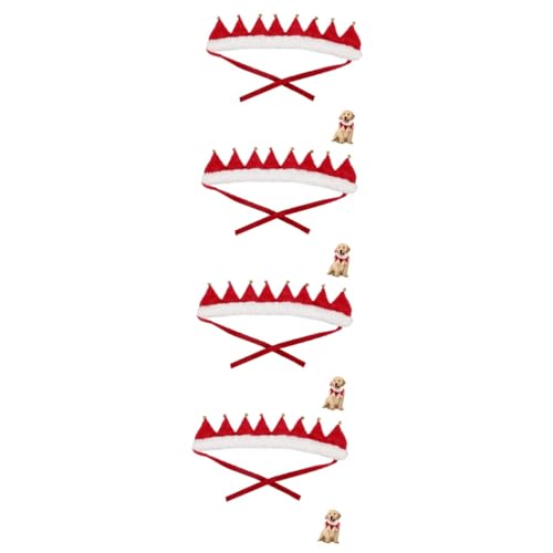 Abaodam 4 Stücke Weihnachten Hund Glocke Stilvolle Halsbekleidung Für Hunde Urlaub Edition Abaodam 4 Stücke Weihnachten Hund Glocke Stilvolle Halsbekleidung Für Hunde Urlaub Edition von Abaodam