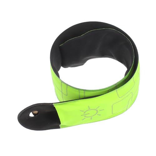 Abaodam 4 Stück Hochsichtbare Led-laufbänder, Wiederaufladbar, Reflektierend, Slap-armbänder, Sicherheits-leuchtarmbänder Für Nächtliches Joggen Und Gehen von Abaodam