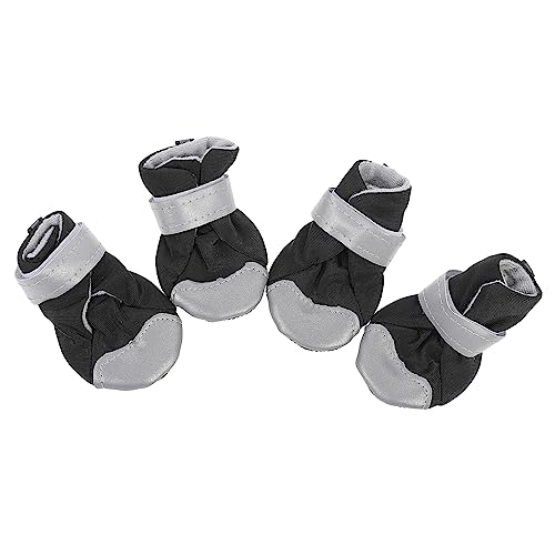 Abaodam 4 Stück Hundeschuhe Welpen Winterschuhe Hundepfoten Hundestiefel Für Kaltes Wetter rutschfeste Hundestiefel Hundesocken Pfotenschutz Haustier Hundepfotenschutz Anti Rutsch Abaodam 4 Stück Hundeschuhe Welpen Winterschuhe Hundepfoten Hundestiefel Für Kaltes Wetter rutschfeste Hundestiefel Hundesocken Pfotenschutz Haustier Hundepfotenschutz Anti Rutsch von Abaodam