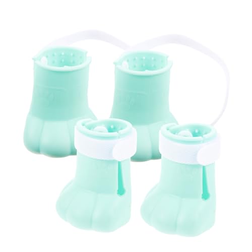 Abaodam 4 Stück Katzenfüße Für Post Kratzer Kratzen Kratzhandschuhe Vorsorglich Kratzfeste Katzenstiefel Katzenwaschbare Stiefel Katze Fuß Abdeckung Katzenbedarf Light Green Kieselgel Abaodam 4 Stück Katzenfüße Für Post Kratzer Kratzen Kratzhandschuhe Vorsorglich Kratzfeste Katzenstiefel Katzenwaschbare Stiefel Katze Fuß Abdeckung Katzenbedarf Light Green Kieselgel von Abaodam