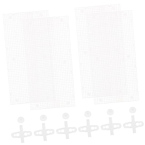 Abaodam 4 Stück Teiliges Aquarium Trennwand Transparente Isolation für Aquarien Geeignet für Jungfische mit Saugnäpfen Langlebig und Installieren für Aquascaping und Fischzucht von Abaodam