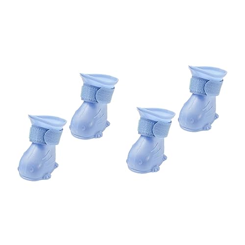 Abaodam 4 Stück Teiliges Wasserdichtes Hunderegenstiefel aus Langlebigem Tep Material rutschfest und Atmungsaktiv für Nasse und Kalte Tage Schützt Pfoten bei Regen Abaodam 4 Stück Teiliges Wasserdichtes Hunderegenstiefel aus Langlebigem Tep Material rutschfest und Atmungsaktiv für Nasse und Kalte Tage Schützt Pfoten bei Regen von Abaodam