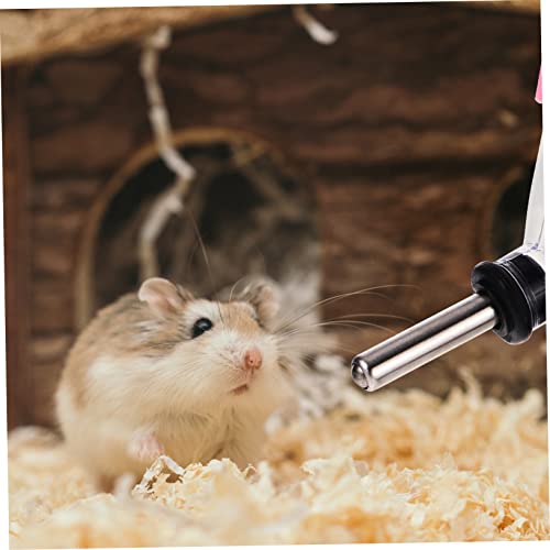 Abaodam 4 Stück Teiliges Wiederverwendbarer Hamster Trinkflaschen aus Transparentem mit Kugelventil Bruchsicher Auslaufsicher Passend für Käfige in Gelb Rosa Blau Grün Abaodam 4 Stück Teiliges Wiederverwendbarer Hamster Trinkflaschen aus Transparentem mit Kugelventil Bruchsicher Auslaufsicher Passend für Käfige in Gelb Rosa Blau Grün von Abaodam