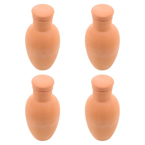 Abaodam 4 Stück Terrakotta Bewässerungssystem Set Selbstbewässernde Pflanzenspikes für Innen und Außenbereich Wassersparendes Tropfbewässerungssystem Nachhaltige Pflanzenpflege für Abaodam 4 Stück Terrakotta Bewässerungssystem Set Selbstbewässernde Pflanzenspikes für Innen und Außenbereich Wassersparendes Tropfbewässerungssystem Nachhaltige Pflanzenpflege für von Abaodam