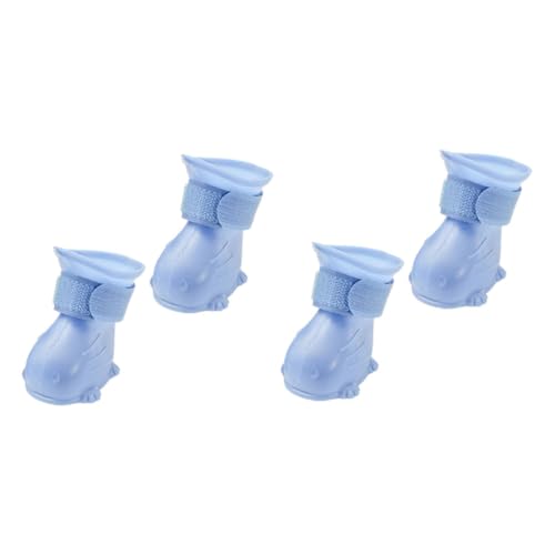 Abaodam 4 Stück wasserdichte Hunderegenstiefel aus Strapazierfähigem Tep Material rutschfeste Outdoor Pfotenstiefel Schützende Regen und Schneeschuhe für Große Hunde Abaodam 4 Stück wasserdichte Hunderegenstiefel aus Strapazierfähigem Tep Material rutschfeste Outdoor Pfotenstiefel Schützende Regen und Schneeschuhe für Große Hunde von Abaodam
