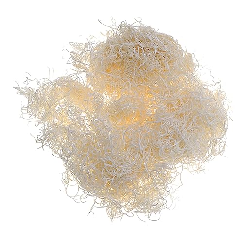 Abaodam 400g Natürliches Sägemehl Für Reptilien Sicheres Holzspäne Kissenmaterial Für Schlangen Eidechsen Und Schildkröten Sanft Flauschig Und Für Käfige Und Aquarien Tierbedarf von Abaodam