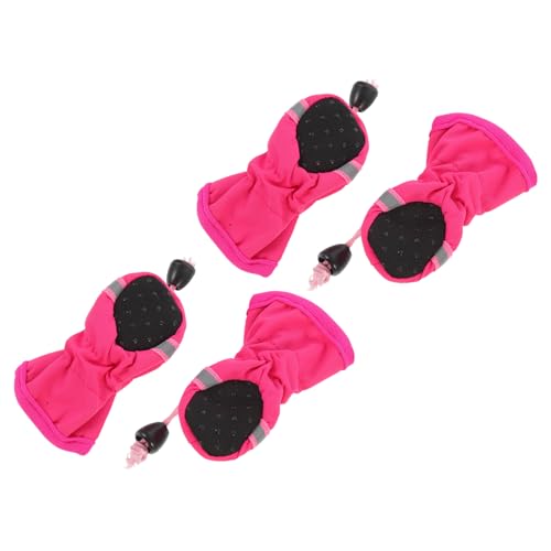 Abaodam 4Stücke Haustierregenstiefel wasserdichte Hundeschuhe rutschfest und Atmungsaktiv Pfotenschutz für und Kleine Hunde für Outdoor Aktivitäten bei Jedem Abaodam 4Stücke Haustierregenstiefel wasserdichte Hundeschuhe rutschfest und Atmungsaktiv Pfotenschutz für und Kleine Hunde für Outdoor Aktivitäten bei Jedem von Abaodam