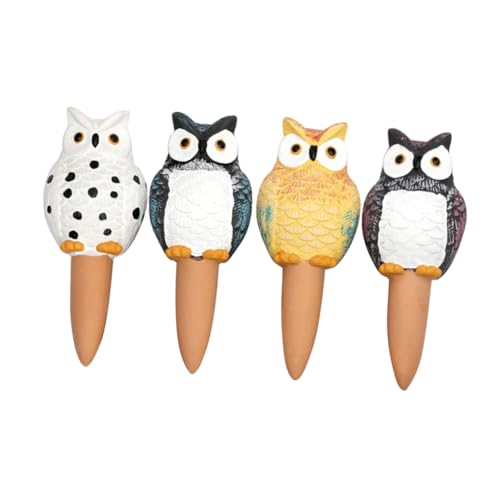 Abaodam 4stücke Owl Shaped Selbstbewässerungssystem Für Pflanzen Set Keramik Wassergerät Kreative Gießhilfe Für Drinnen Und Draußen Für Urlaub Und Tägliche Pflege Abaodam 4stücke Owl Shaped Selbstbewässerungssystem Für Pflanzen Set Keramik Wassergerät Kreative Gießhilfe Für Drinnen Und Draußen Für Urlaub Und Tägliche Pflege von Abaodam