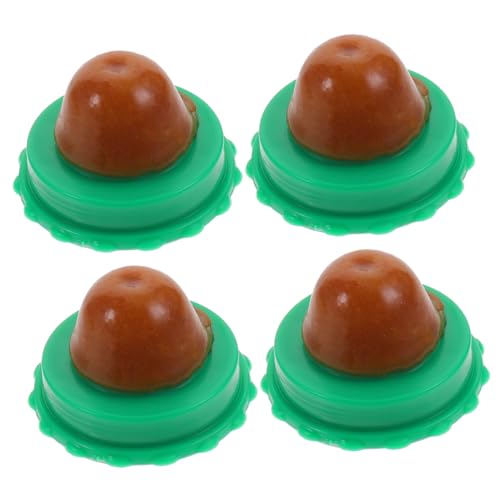 Abaodam 4Stücke Teiliges Katzenminze Snacks Kreative Lutscher für Katzen Gesunde Vitamin Puddings Umweltfreundlicher Katzensnack Zufällige Geschmacksrichtungen für Kätzchen von Abaodam