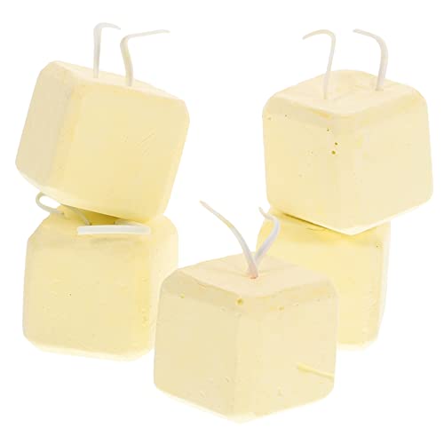 Abaodam 5 Stück Haustier Backenzahn Zahnen Backenzähne Hamster Zahnstein Kleintier Molarspielzeug Backenspielzeug für kleine Haustiere zum Schleifen von Steinen Mineralien Beige von Abaodam
