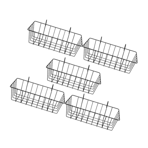 Abaodam 5 Stück Kaninchen-heufutterautomat Heuhalter Für Kaninchen Heuhändler Kleiner Tier Gestell Kaninchen -heu -Rack Heuhalter Aus Eisen Praktischer Heuhalter Black Schmiedeeisen von Abaodam