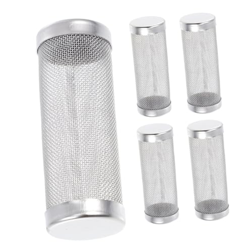 Abaodam 5 Stück Teiliges Edelstahl Aquarium Filter Schutzgitter mit Innendurchmesser Hochdichtes Maschennetz für Garnelen und Fischbrut Geräuscharm Einfache Reinigung Stabiler Abaodam 5 Stück Teiliges Edelstahl Aquarium Filter Schutzgitter mit Innendurchmesser Hochdichtes Maschennetz für Garnelen und Fischbrut Geräuscharm Einfache Reinigung Stabiler von Abaodam