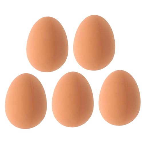Abaodam 5 Stück Teiliges Hundespielzeug aus Gummi Elastisches Ei Design Springendes Interaktives für Große Hunde Fördert Bewegung und Beziehung zu Haustieren von Abaodam
