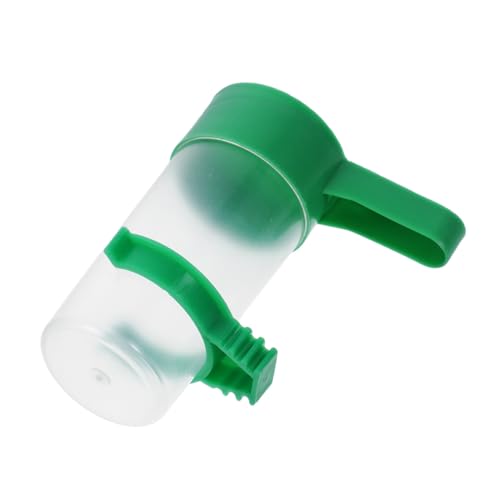 Abaodam 5pcs Automatischer Trinkbrunnen Vogelkäfig Wasserspender Käfig Wasserspender Nymphensittich Wasserspender Vogelzubehör Automatischer Futterspender Trinker Vögel Zubehör Grün von Abaodam
