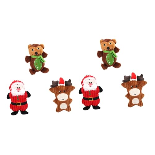 Abaodam 6 STK Zubehör für Hundespielzeug Cartoon-Plüschtier Plüschfigur Spielzeug Kuscheltier für Hunde hundeplüschspielzeug Hunde quietschendes Plüschtier Hundespielzeug begünstigt Abaodam 6 STK Zubehör für Hundespielzeug Cartoon-Plüschtier Plüschfigur Spielzeug Kuscheltier für Hunde hundeplüschspielzeug Hunde quietschendes Plüschtier Hundespielzeug begünstigt von Abaodam